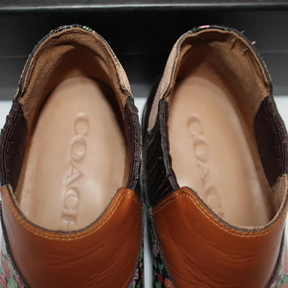 Coach Patchwork Bandit Leather Ankle Boot